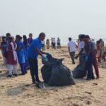 ବେଳାଭୂମି ସଫେଇ ଅଭିଯାନ।
